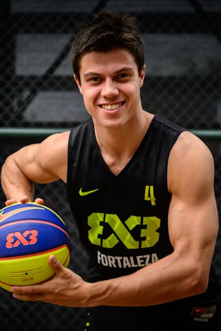 #4 Rossetto Davi, Team Fortaleza, FIBA 3x3 World Tour Rio de Janeiro 2014, 27-28 September.