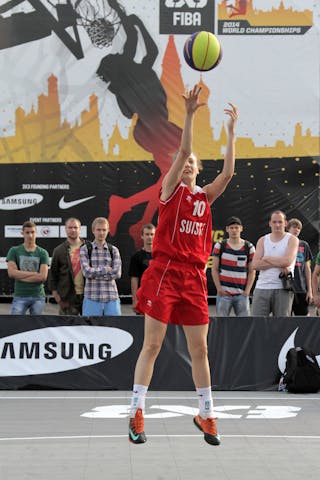 Alexia Rol. Team Switzerland. 2014 FIBA 3x3 World Championships Women.