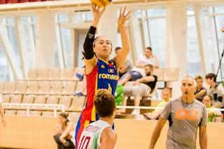 6 Sonia Ursu (HUN) - Hungary v Romania, 2016 FIBA 3x3 European Championships Qualifiers Andorra - Women, Final, 26 June 2016