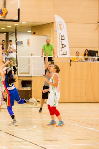 6 Sonia Ursu (HUN) - 7 Alexandra Theodorean (HUN) - Hungary v Romania, 2016 FIBA 3x3 European Championships Qualifiers Andorra - Women, Final, 26 June 2016