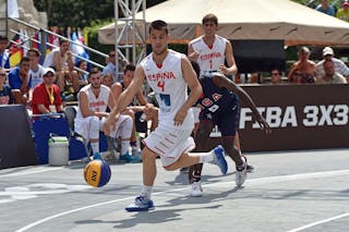 Spain v USA, 2015 FIBA 3x3 U18 World Championships - Men, Pool, 6 June 2015