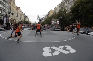 Novi Sad vs St Petersburg. 2014 World Tour Prague. 3x3 Game. 23 August. Day 1.