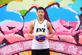 #3 Chunmao Niu, Team Xi'an, FIBA 3x3 World Tour Beijing 2014, 2-3 August.