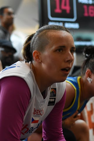 6 KateřIna ZaváZalová (UKR) - Ukraine v Czech Republic, 2016 FIBA 3x3 European Championships Qualifier Netherlands - Women, Final, 2 July 2016