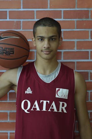 Ahmed Yousif Alyousif. Team Qatar.  2013 FIBA 3x3 U18 World Championships
