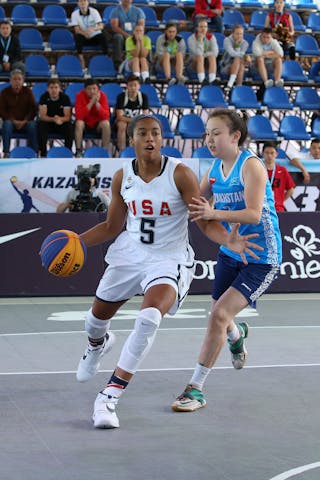 USA v Kazakhstan, 2016 FIBA 3x3 U18 World Championships - Women, Pool, 5 June 2016