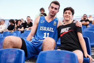 SADEH , Omer of Israel with fan