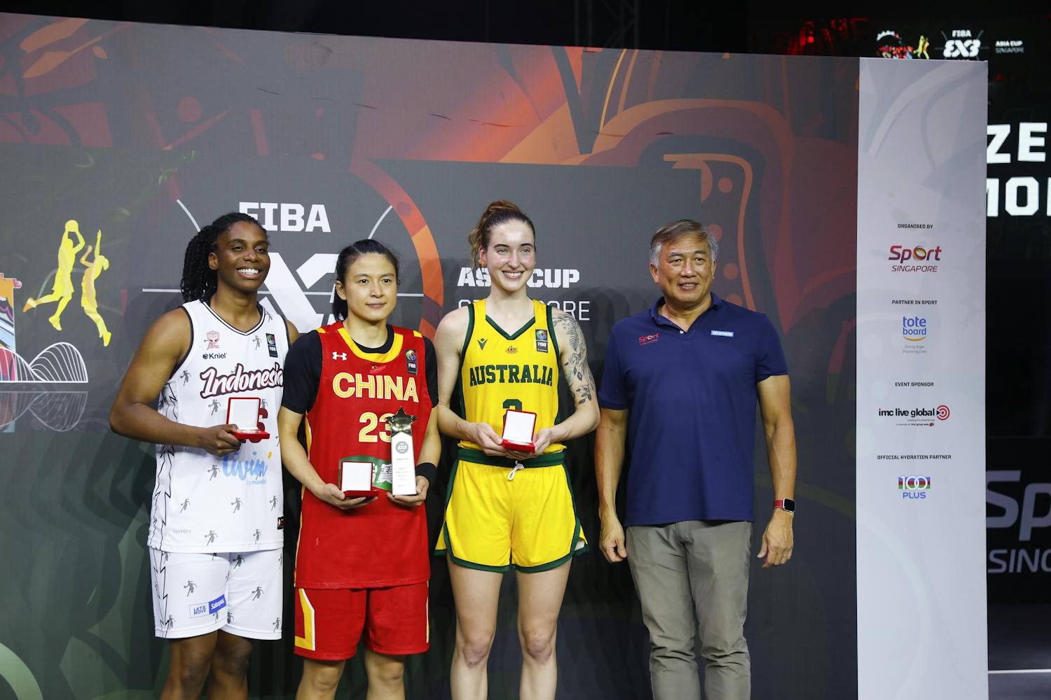MVP Lili Wang stars on FIBA 3x3 Asia Cup 2022 Women's Team of the