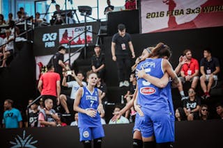 Chinese Taipei v Italy, 2016 FIBA 3x3 World Championships - Women, Pool, 13 October 2016