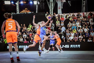 Netherlands v Ukraine, 2016 FIBA 3x3 World Championships - Women, Pool, 12 October 2016