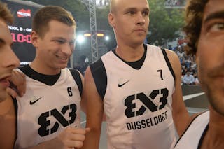 Team Dusseldorf, FIBA 3x3 World Tour Lausanne 2014, day 1, 29. August.