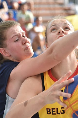 13 Laura Henket (BEL) - Belgium v Czech Republic, 2016 FIBA 3x3 U18 European Championships - Women, Last 8, 11 September 2016