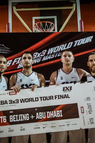 6 Marko Dugosija (UAE) - 3 Dusan Domovic Bulut (UAE) - 4 Marko Zdero (UAE) - 5 Marko Savić (UAE) - Novi Sad AlWahda v Gdansk, 2016 WT Beijing, Final, 17 September 2016