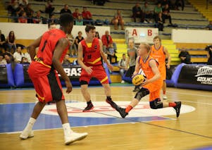 1 Tijme Van Dijk (NED) - Belgium v Netherlands, 2016 FIBA 3x3 U18 European Championships Qualifiers Hungary - Men, Last 8, 17 July 2016