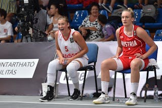 5 Camille Delaquis (SUI) - Switzerland v Austria, 2016 FIBA 3x3 U18 European Championships - Women, Pool, 10 September 2016
