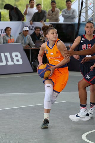 Netherlands v USA, 2016 FIBA 3x3 U18 World Championships - Women, Pool, 2 June 2016