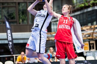 4 žIva ZdolšEk (SLO) - Slovenia v Austria, 2016 FIBA 3x3 European Championships Qualifiers Andorra - Women, Last 8, 26 June 2016