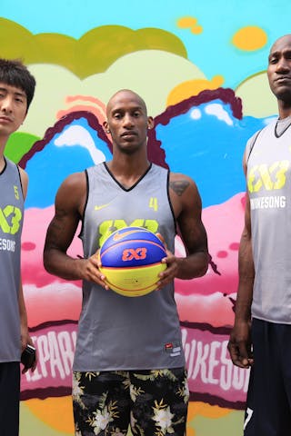 Team Wukesong, FIBA World Tour Beijing 2014, 2-3 August.