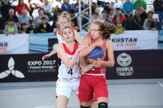 Germany v Hungary, 2016 FIBA 3x3 U18 World Championships - Women, Pool, 1 June 2016