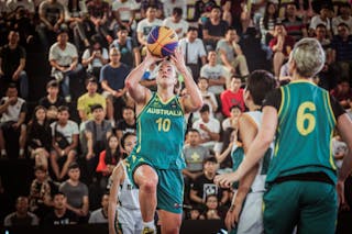 10 Kelly Bowen (AUS) - Macau v Australia, 2016 FIBA 3x3 World Championships - Women, Pool, 13 October 2016