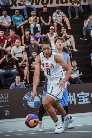8 Alexis Jennings (USA) - USA v Chinese Taipei, 2016 FIBA 3x3 World Championships - Women, Pool, 13 October 2016