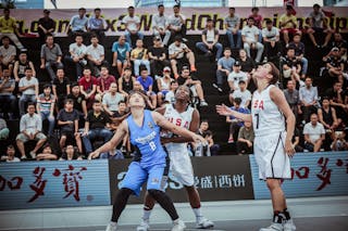 USA v Chinese Taipei, 2016 FIBA 3x3 World Championships - Women, Pool, 13 October 2016