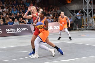 6 Lindsay Pengel (NED) - Netherlands v Belgium, 2016 FIBA 3x3 U18 European Championships - Women, Pool, 9 September 2016