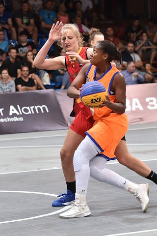 6 Lindsay Pengel (NED) - Netherlands v Belgium, 2016 FIBA 3x3 U18 European Championships - Women, Pool, 9 September 2016