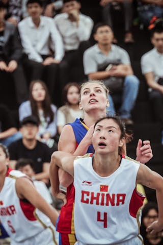 4 Jindan Liu (CHN) - China v Romania, 2016 FIBA 3x3 World Championships - Women, Pool, 12 October 2016