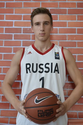 Vladilav Staratelev. Team Russia.  2013 FIBA 3x3 U18 World Championships