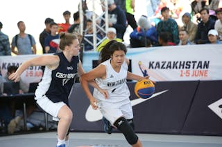 2 Charlisse Leger-walker (NZL) - New Zealand v Czech Republic, 2016 FIBA 3x3 U18 World Championships - Women, Last 8, 5 June 2016