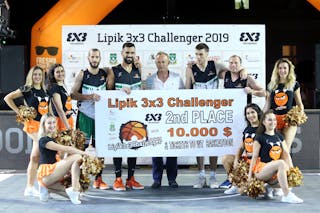 (Lipik Challenger 2019), price ceremony 2nd place Kranj