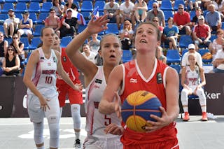 Hungary v Switzerland, 2016 FIBA 3x3 U18 European Championships - Women, Last 8, 11 September 2016