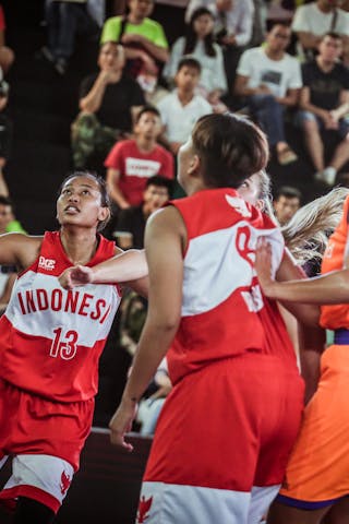Netherlands v Indonesia, 2016 FIBA 3x3 World Championships - Women, Pool, 12 October 2016
