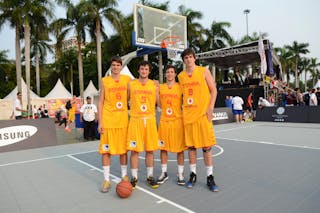 Team Spain. 2013 FIBA 3x3 U18 World Championships.