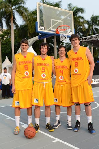 Team Spain. 2013 FIBA 3x3 U18 World Championships.