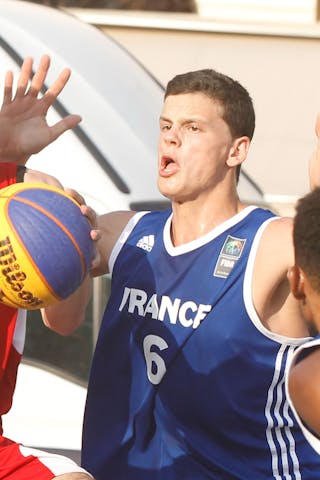 France v Egypt, 2015 FIBA 3x3 U18 World Championships - Men, Last 16, 6 June 2015