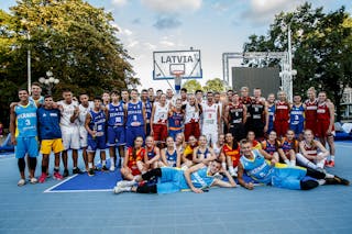 11 teams secured an spot at the 3x3 U18 Europe Cup 2017