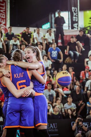 Poland v Netherlands, 2016 FIBA 3x3 World Championships - Women, Pool, 14 October 2016