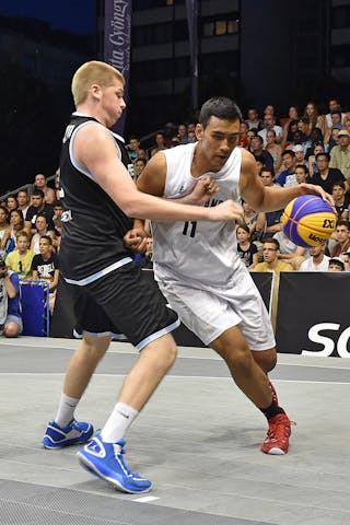 Tai Wynyard (NZL) - New Zealand v Argentina, 2015 FIBA 3x3 U18 World Championships - Men, Final, 7 June 2015