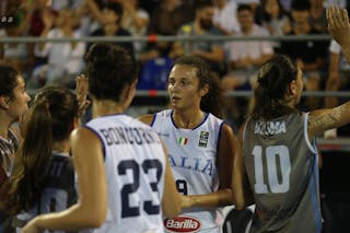 9 Michela Battiloti (ITA) - Fiba U18 Europe Cup Qualifier Bari Game 15: Italy vs Andorra 17-08
