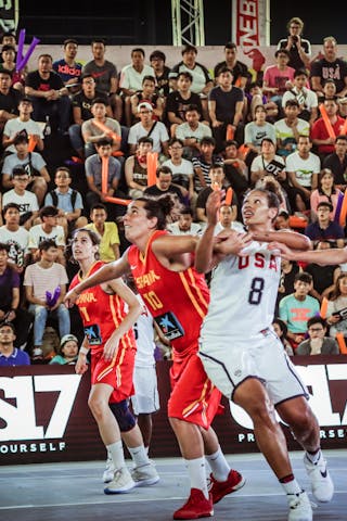 8 Alexis Jennings (USA) - USA v Spain, 2016 FIBA 3x3 World Championships - Women, 3rd place, 15 October 2016