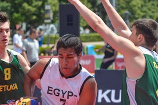 Egypt v Lithuania, 2015 FIBA 3x3 U18 World Championships - Men, Pool, 6 June 2015