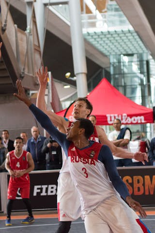 10 Marco Lehmann (RUS) - Russia v Switzerland, 2016 FIBA 3x3 European Championships Qualifier Netherlands - Men, Pool, 1 July 2016