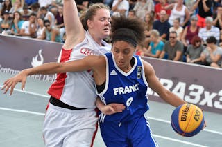 9 Diene Diane (FRA) - Czech Republic vs France