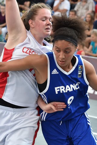 9 Diene Diane (FRA) - Czech Republic vs France