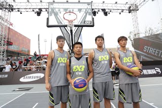 Team Xi'an, 2014 World Tour Beijing, 3x3game, 2-3 August.