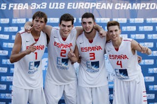 Spain v Poland, 2015 FIBA 3x3 U18 European Championships Qualifiers Italy - U18 Men, Final, 26 July 2015