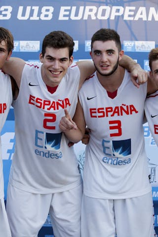 Spain v Poland, 2015 FIBA 3x3 U18 European Championships Qualifiers Italy - U18 Men, Final, 26 July 2015