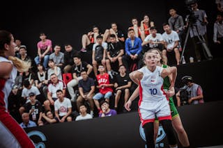 10 Sára Krumpholcová (CZE) - Czech Republic v Cook Islands, 2016 FIBA 3x3 World Championships - Women, Pool, 12 October 2016